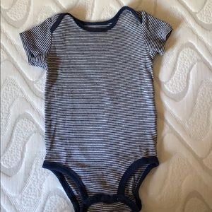 Basic striped onesie